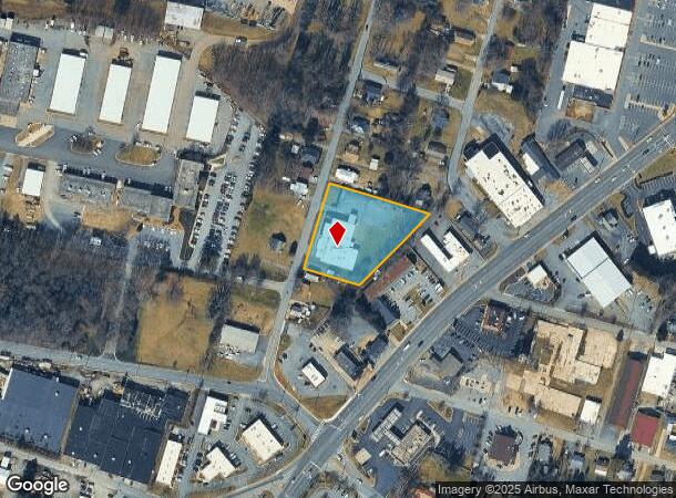  1028 15Th St Ne, Hickory, NC Parcel Map