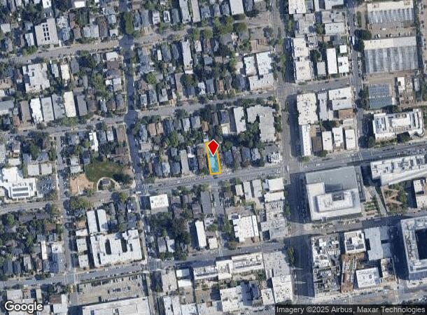  2025 Hearst Ave, Berkeley, CA Parcel Map