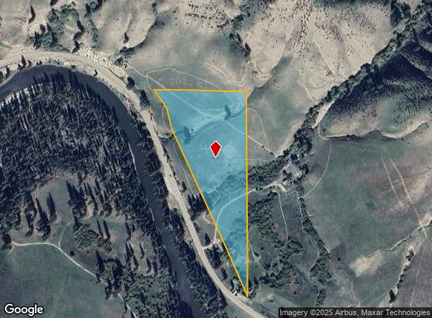 1650 Banks Lowman Rd, Garden Valley, ID Parcel Map