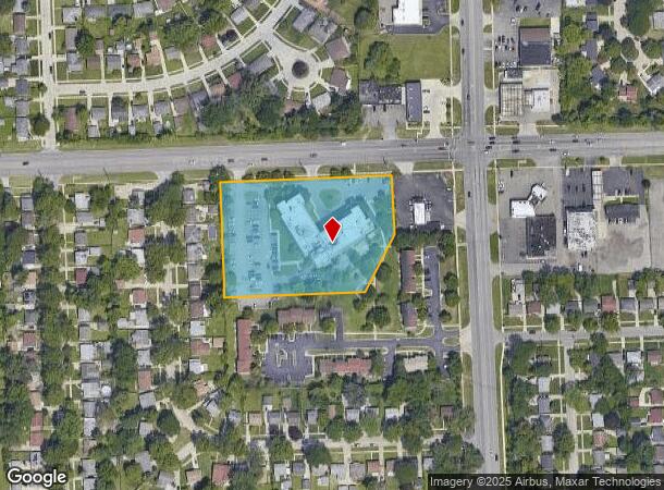  29477 Cherry Hill Rd, Inkster, MI Parcel Map