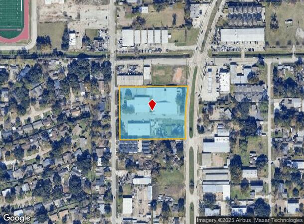  2325 Blalock Rd, Houston, TX Parcel Map