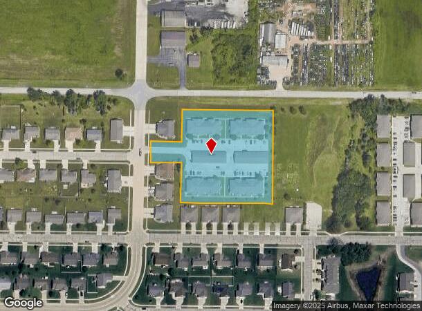 2105 Ryan Rd, De Pere, WI Parcel Map