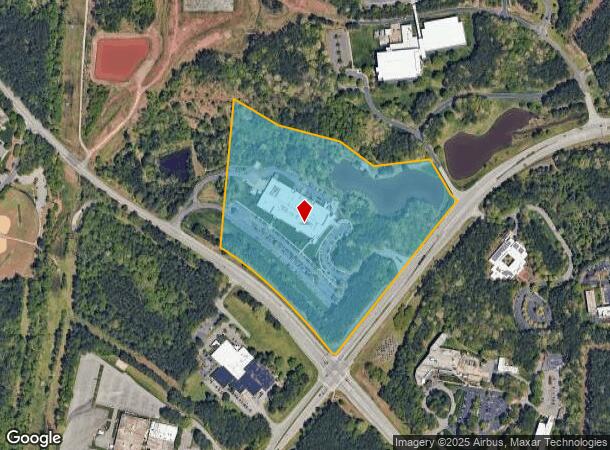 20 Tw Alexander Dr, Durham, NC Parcel Map