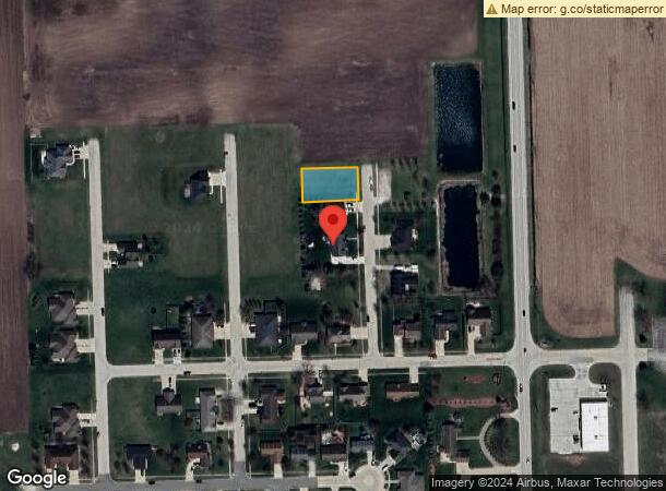  911 Primrose Ln, Mazon, IL Parcel Map