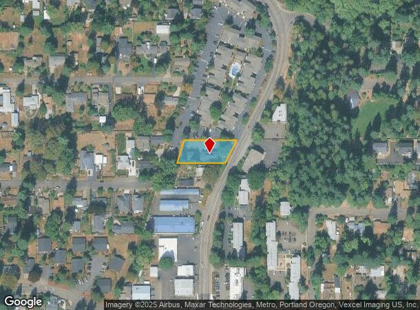 9905 Sw Hall Blvd, Portland, OR Parcel Map