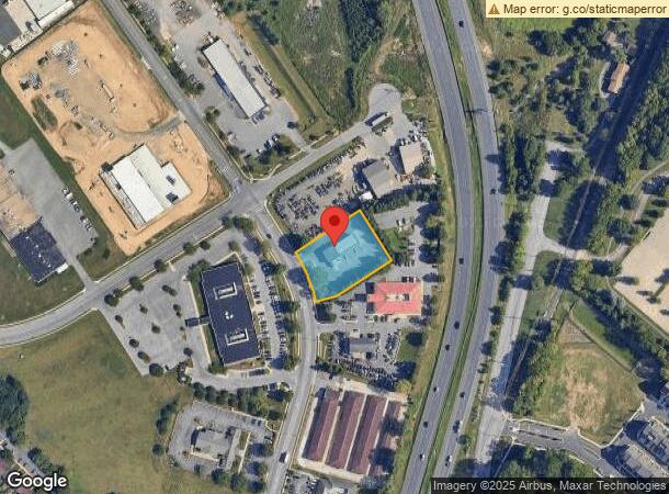  44 Thomas Johnson Dr, Frederick, MD Parcel Map