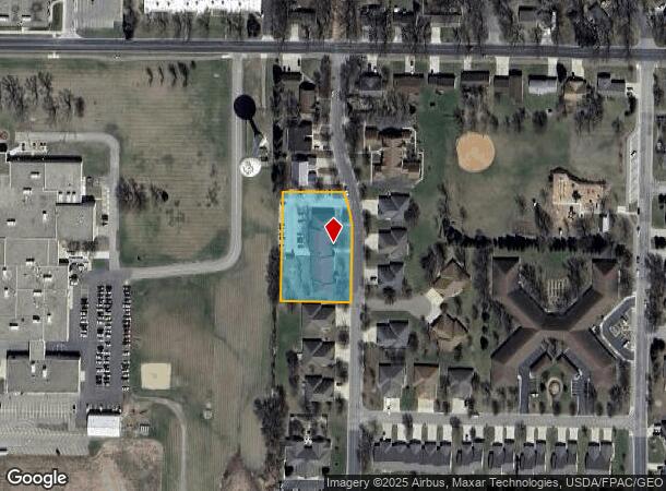1220 Bradford St Se, Hutchinson, MN Parcel Map