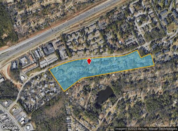 1340 Longcreek Dr, Columbia, SC Parcel Map