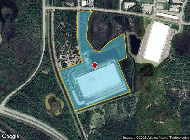  15832 Corporate Rd N, Jupiter, FL Parcel Map