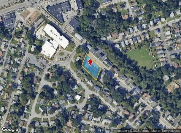  1342 Douglas Ave, North Providence, RI Parcel Map
