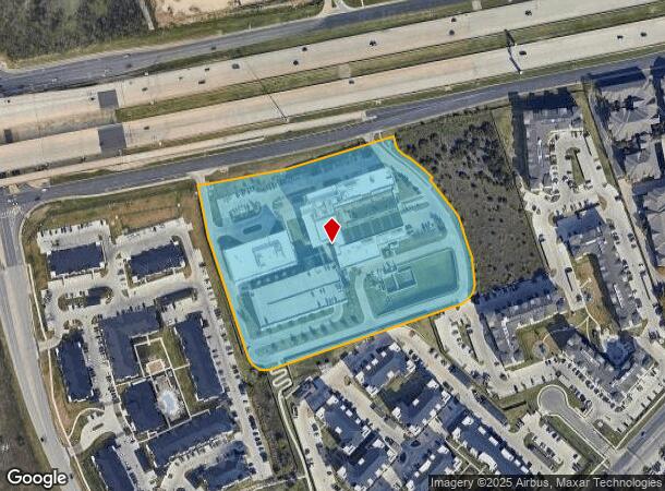 1201 W Louis Henna Blvd, Austin, TX Parcel Map