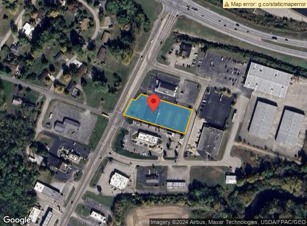  1180 Upper Valley Pike, Springfield, OH Parcel Map