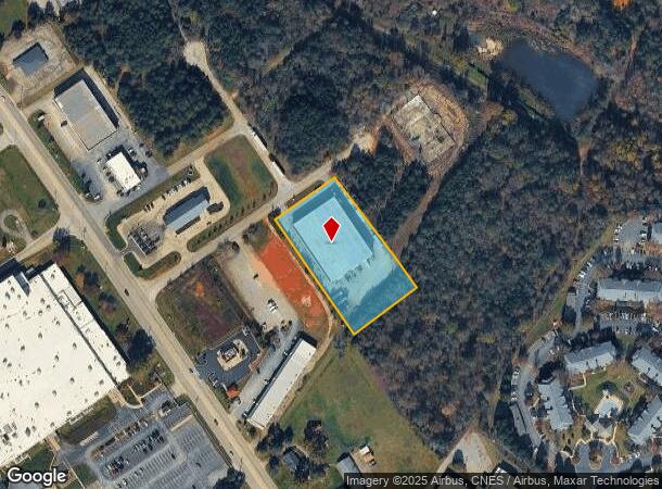  Commerce Dr, Greer, SC Parcel Map