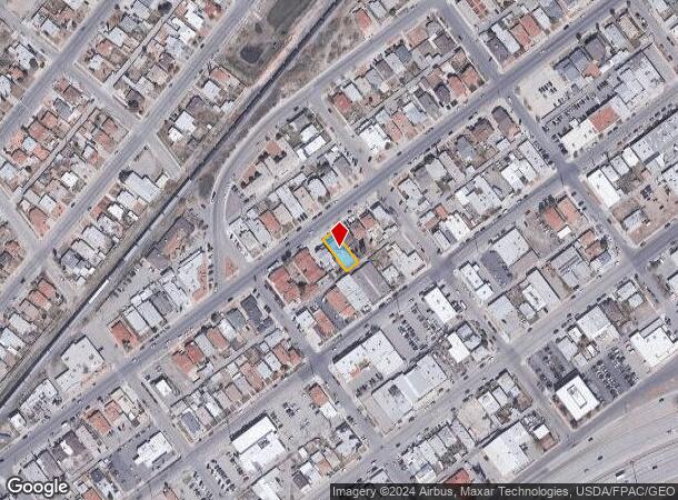  2416 Montana Ave, El Paso, TX Parcel Map