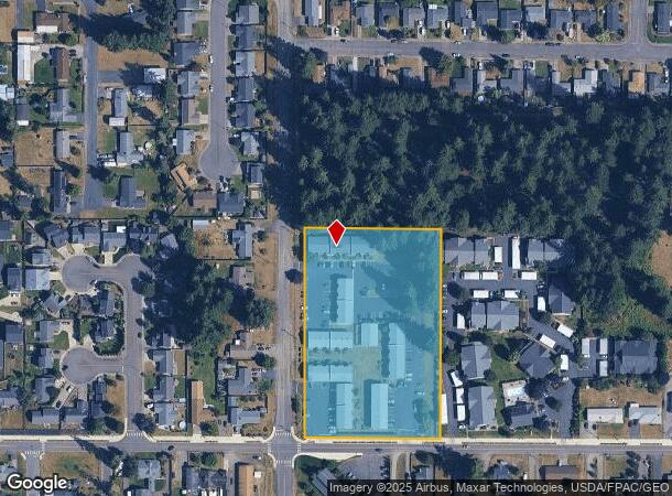 1014 N Scheuber Rd, Centralia, WA Parcel Map