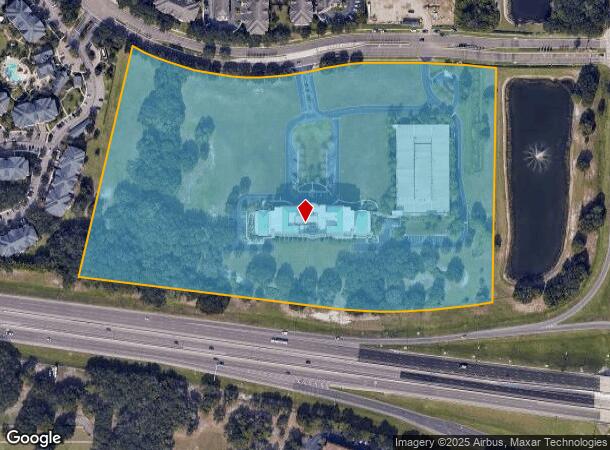 9927 Delaney Lake Dr, Tampa, FL Parcel Map