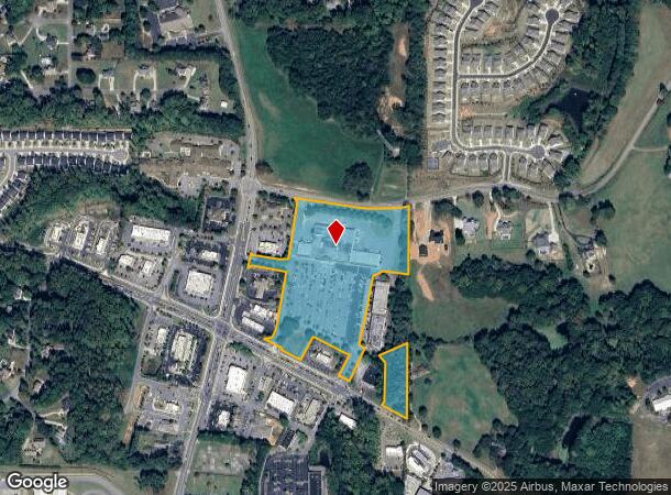 6175 Hickory Flat Hwy, Canton, GA Parcel Map