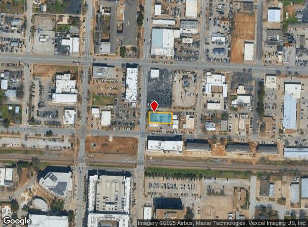 205 N Mesquite St, Arlington, TX Parcel Map