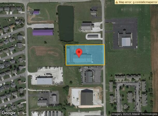  1413 N Liberty Cir E, Greensburg, IN Parcel Map