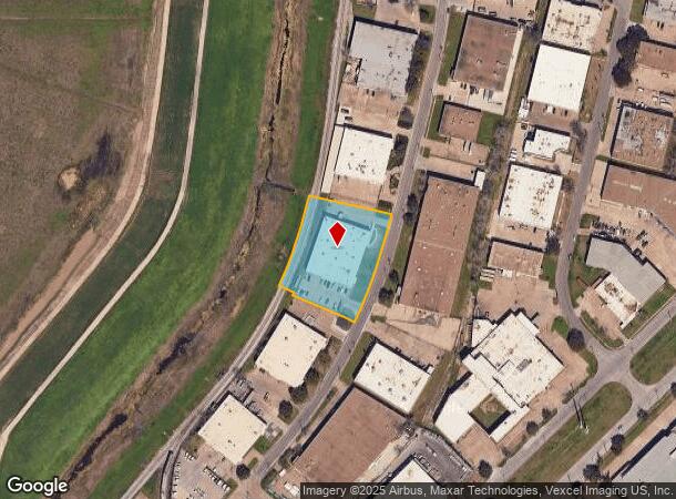  1233 Round Table Dr, Dallas, TX Parcel Map