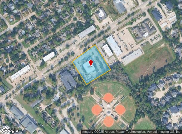  6605 Cypresswood Dr, Spring, TX Parcel Map