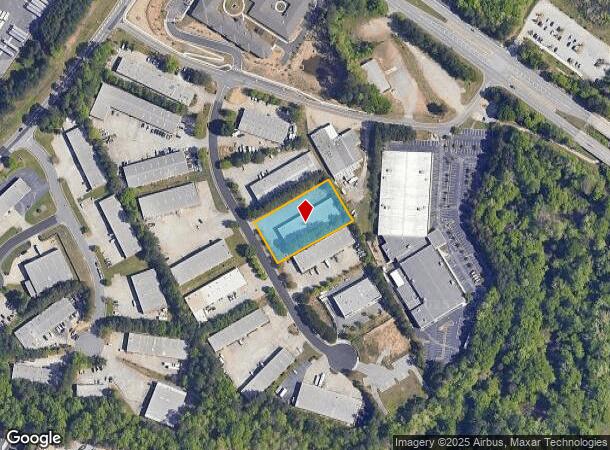  3655 Burnette Park Dr, Suwanee, GA Parcel Map