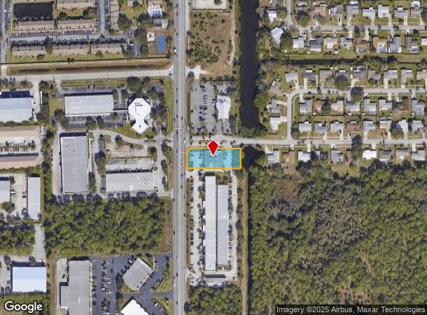  405 N Wickham Rd, Melbourne, FL Parcel Map