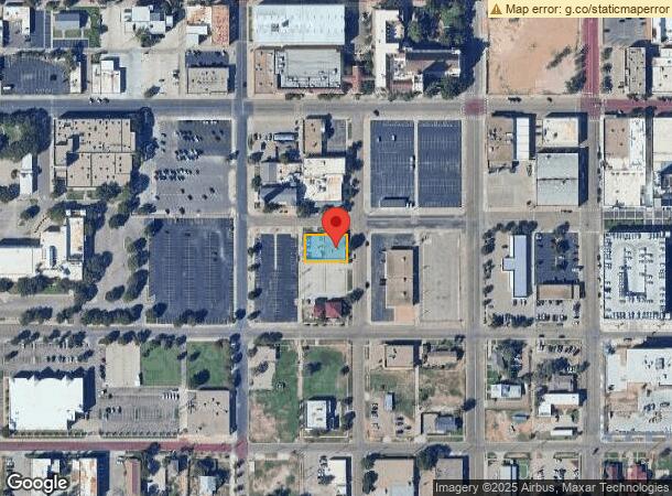  1402 Avenue N, Lubbock, TX Parcel Map