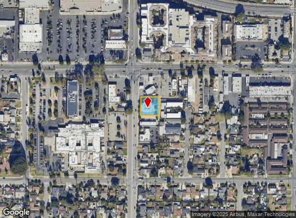  614 S Glendora Ave, Glendora, CA Parcel Map