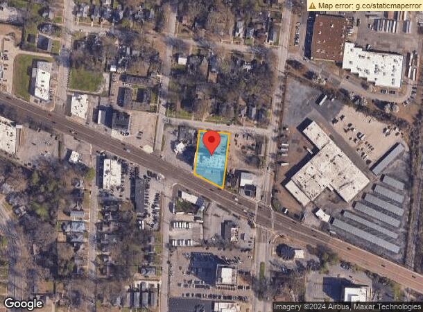  2600 Poplar Ave, Memphis, TN Parcel Map