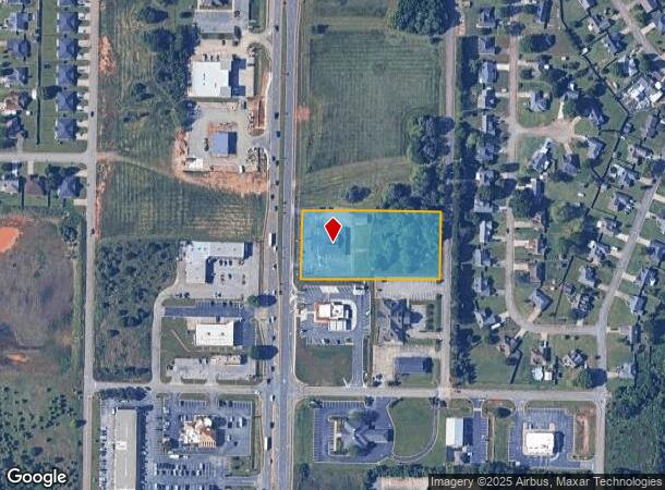 1282 S Houston Lake Rd, Warner Robins, GA Parcel Map