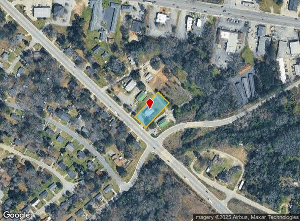 1210 Chestnut Ferry Rd, Camden, SC Parcel Map