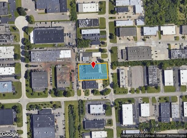  525 Minnesota Dr, Troy, MI Parcel Map