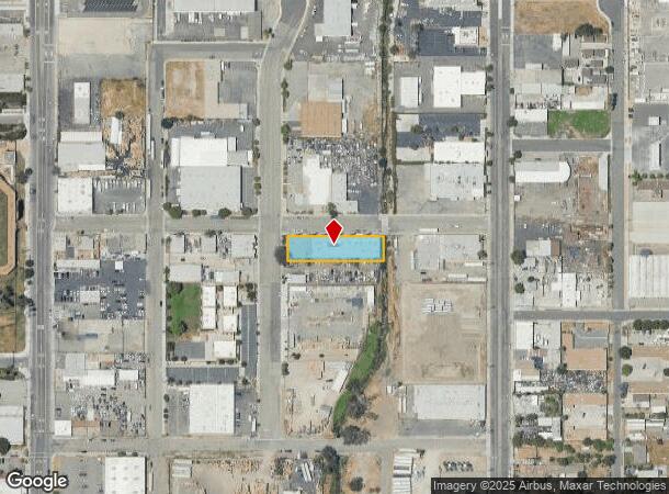393 Athol St, San Bernardino, CA Parcel Map