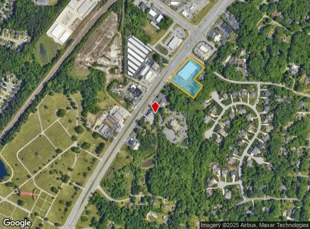  5803 W Gate City Blvd, Greensboro, NC Parcel Map