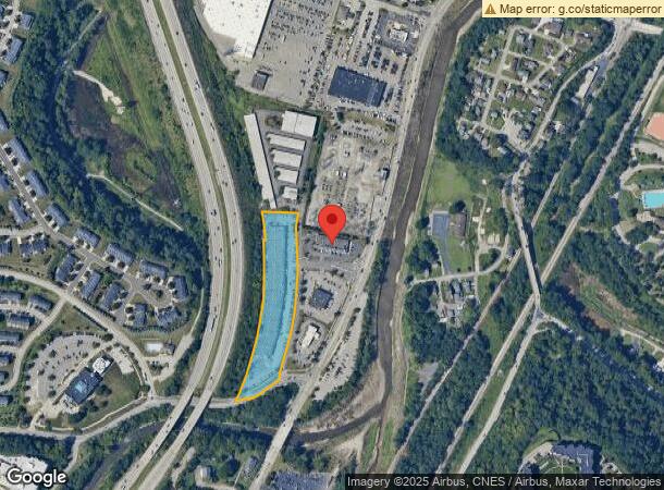  1597 Washington Pike, Bridgeville, PA Parcel Map