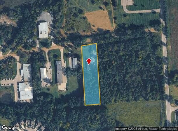  57245 Travis Rd, New Hudson, MI Parcel Map