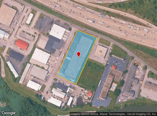 3740 179Th St, Hammond, IN Parcel Map