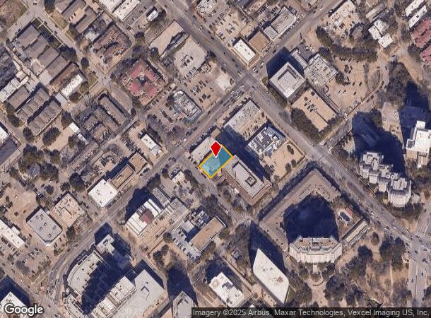  3720 Rawlins St, Dallas, TX Parcel Map