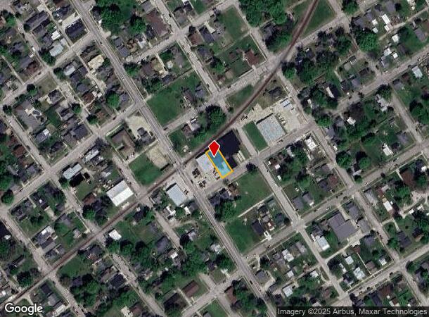  610 Upper 11Th St, Vincennes, IN Parcel Map