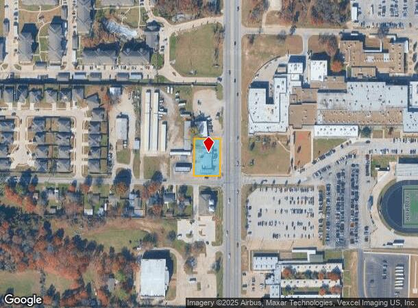 1107 Boyd Rd, Azle, TX Parcel Map