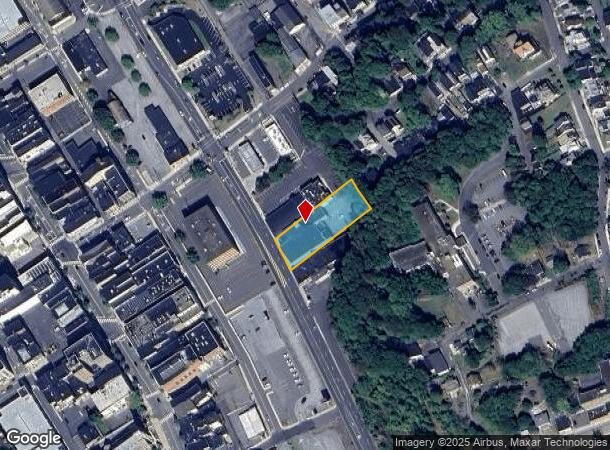 Claude A Lord Blvd, Pottsville, PA Parcel Map