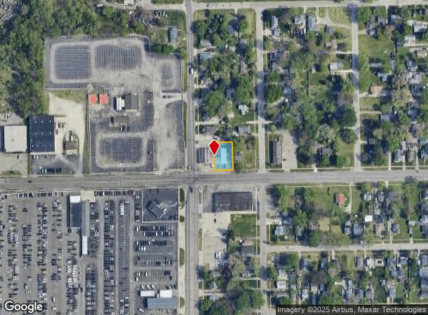  2807 Richfield Rd, Flint, MI Parcel Map
