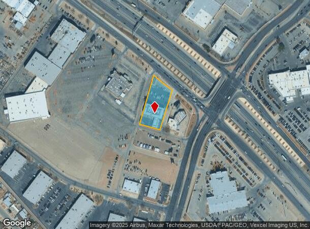 8340 Gateway Blvd E, El Paso, TX Parcel Map