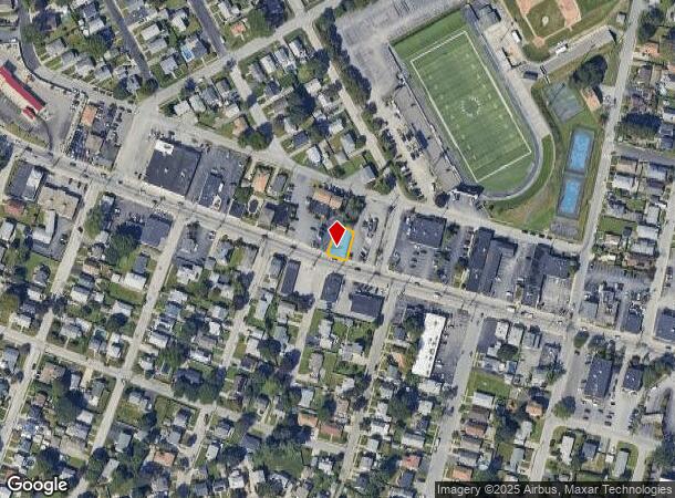 1117 Park Ave, Cranston, RI Parcel Map