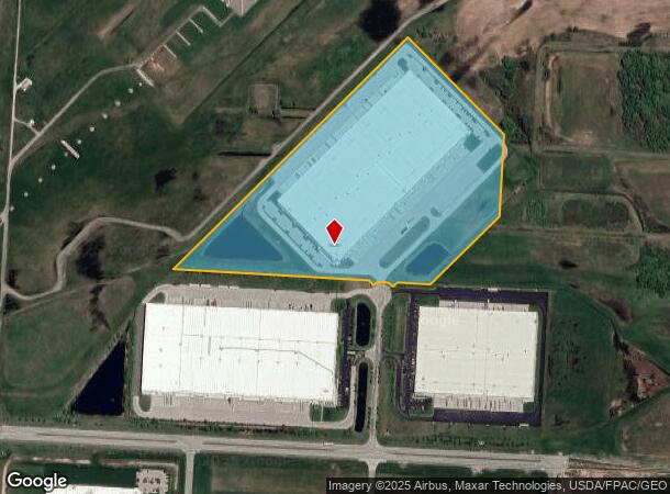 9224 Intermodal Ct N, Columbus, OH Parcel Map