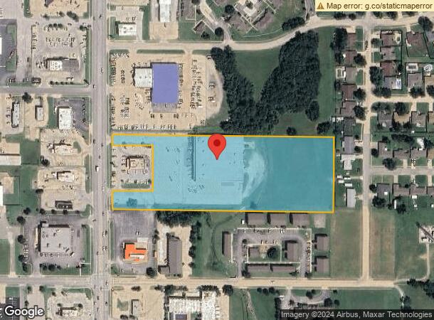  2405 N 14Th St, Ponca City, OK Parcel Map