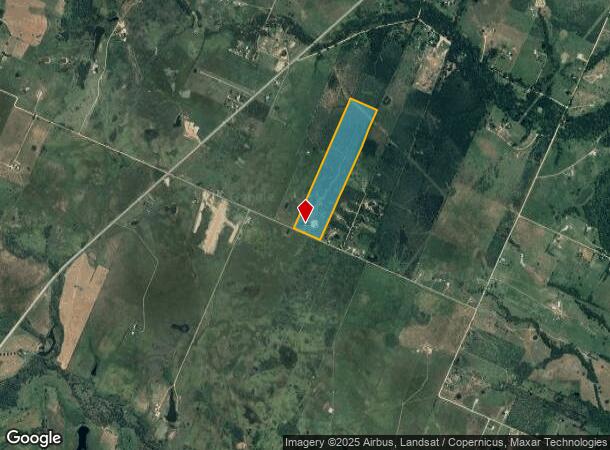  868 Lisa Mae Rd, Bellville, TX Parcel Map