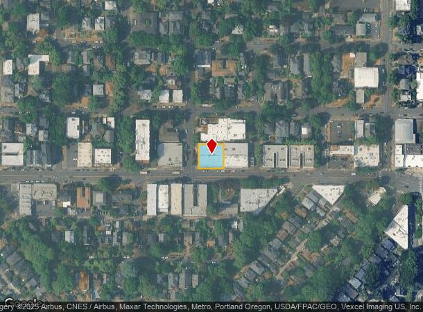 1701 Se Hawthorne Blvd, Portland, OR Parcel Map