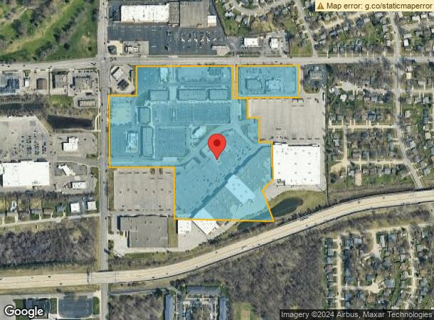  1290 E Ireland Rd, South Bend, IN Parcel Map